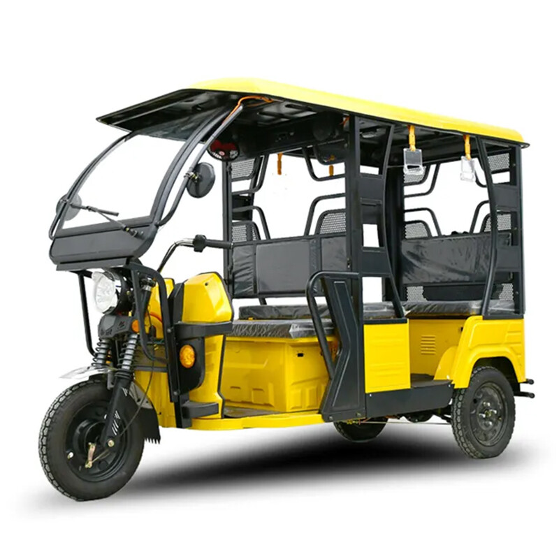 Electric Scooter Cargo And Rickshaw With Solar Panel