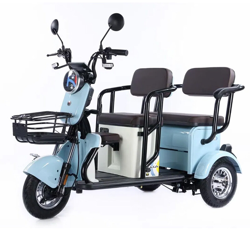 Folding Seat Electric City Scooter 3 Passengers