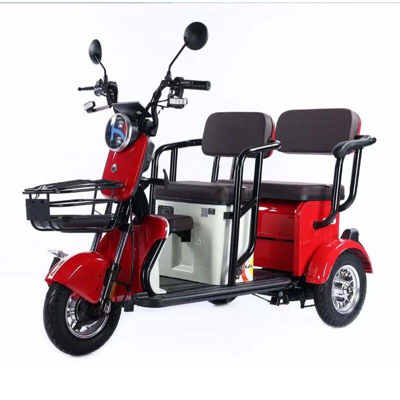 Folding Seat Electric City Scooter 3 Passengers