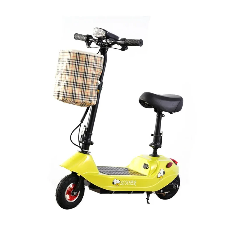 High Quality 8 Inch Folding Electric Bicycle with 500W Brushless Motor and Lithium Battery