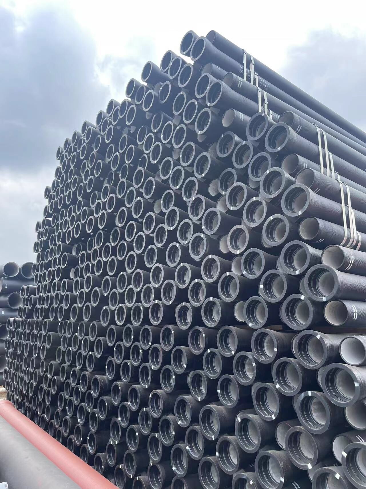 Jinsteel Casting DN100 K9 ductile iron pipe