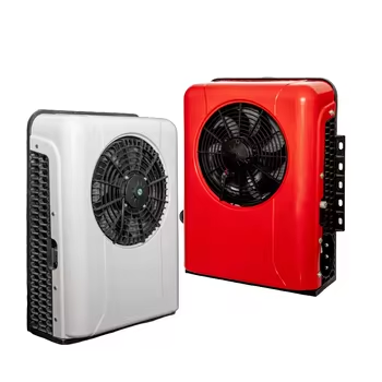 Electric 24v cooler conditioning car cabinet truck parking air conditioner 12v