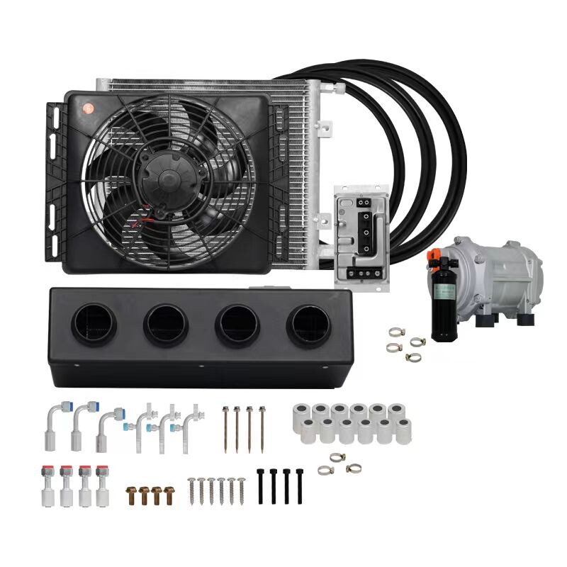 Universal 12V AC/C Under Dashboard Cooling Unit with Compressor for Volkswagen Beetle Classic Cars