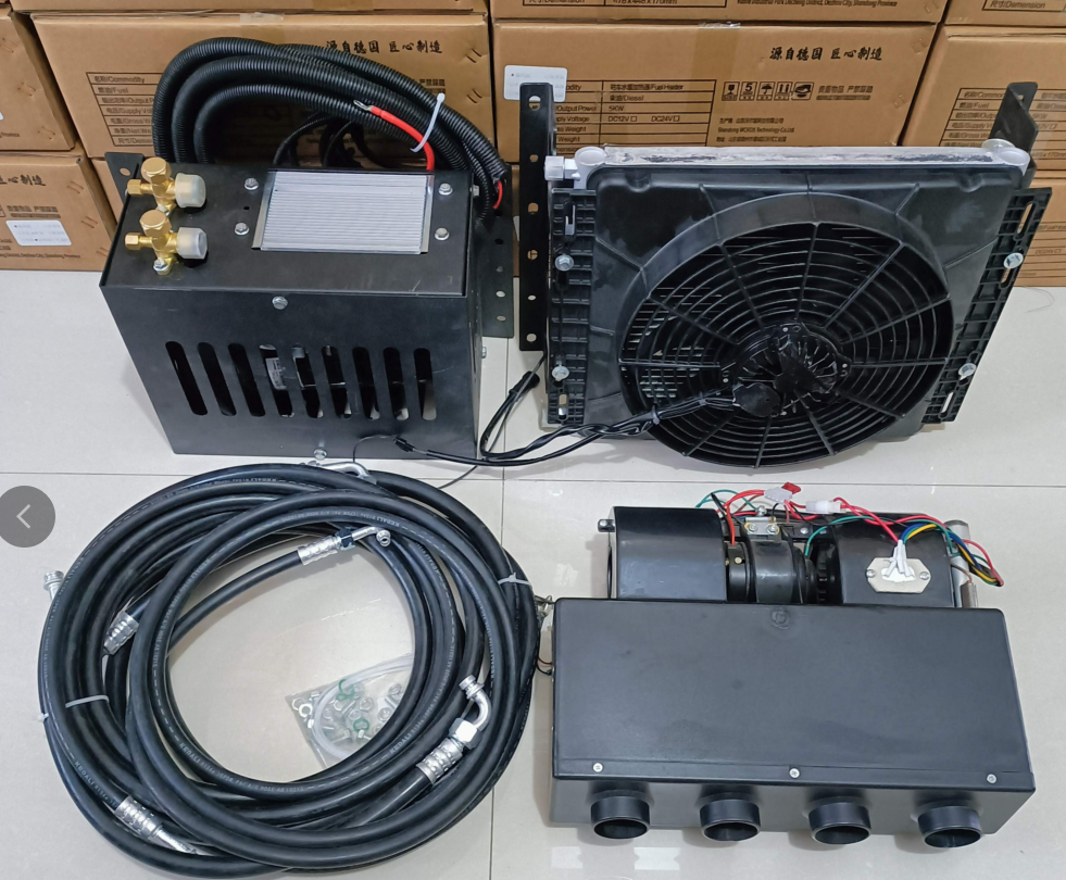 Universal 12V AC/C Under Dashboard Cooling Unit with Compressor for Volkswagen Beetle Classic Cars