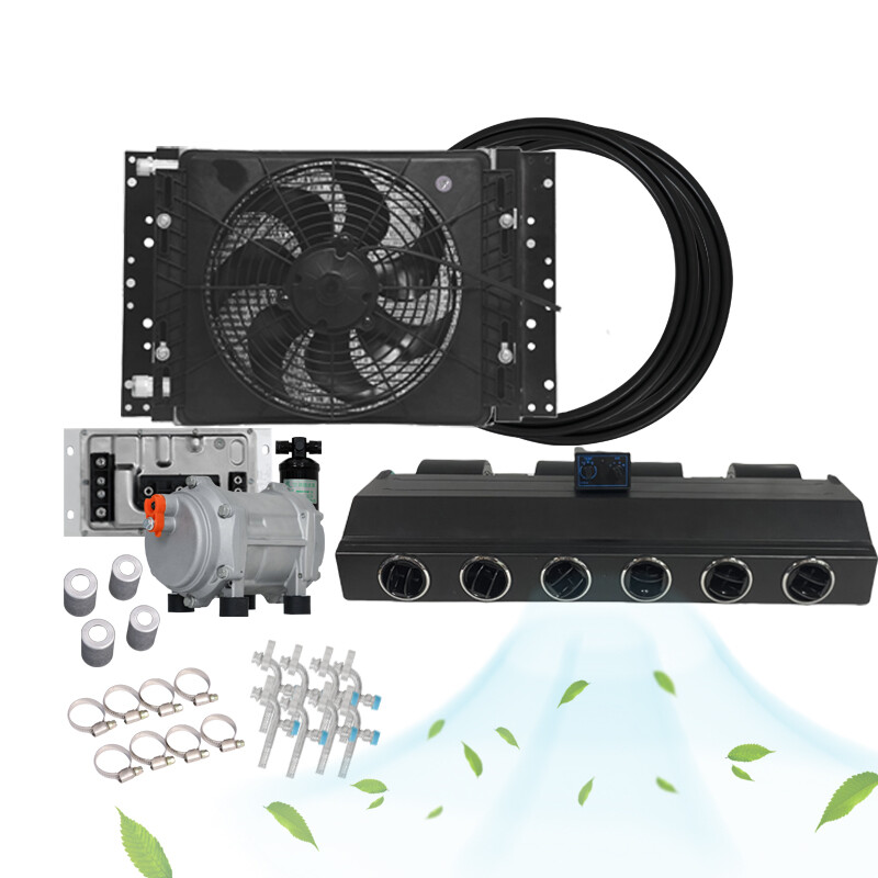 Electric Hidden Car Air Conditioner Auto Parking Conditioner for RV Truck Use