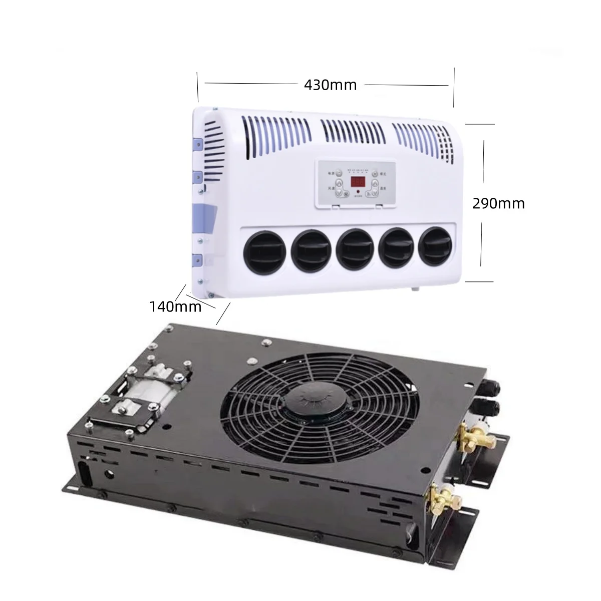 Air Cooling Truck Van Cabin 12V 24V 12/24 Volt Truck Parking Air Conditioning Truck Air Conditioner