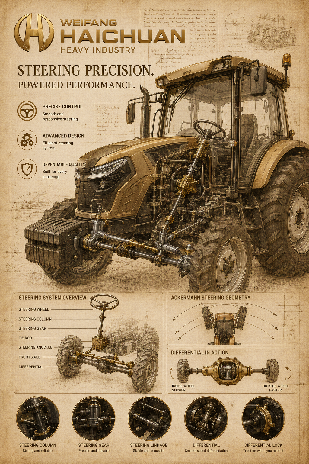 The Tractor Steering System — How the Hell Does Spinning That Round Thing Make the Iron Bull Turn? The Tractor Steering System — How the Hell Does Spinning That Round Thing Make the Iron Bull Turn?