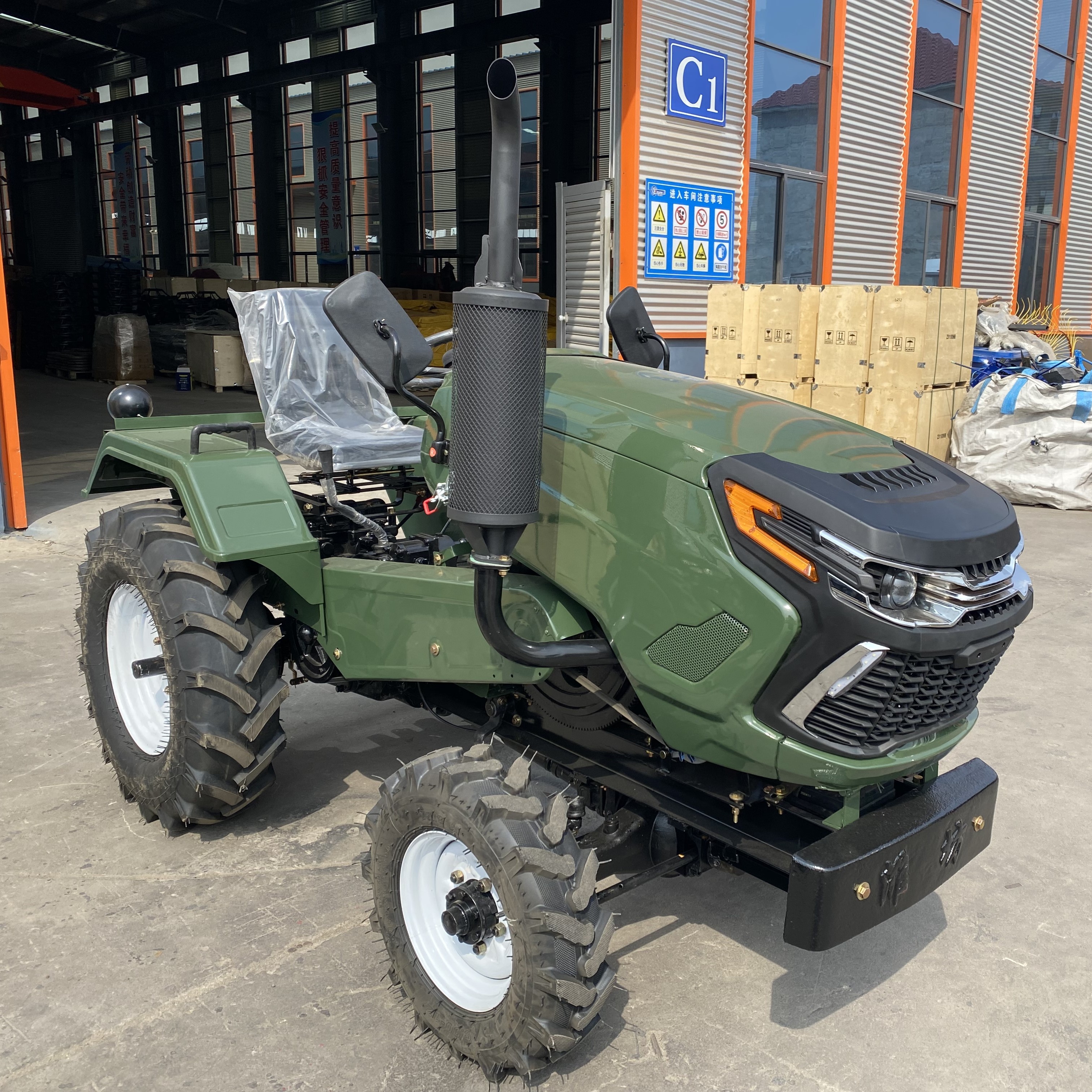 Ultimate 4WD Compact Utility Tractor: Maximum Power for Modern Agriculture