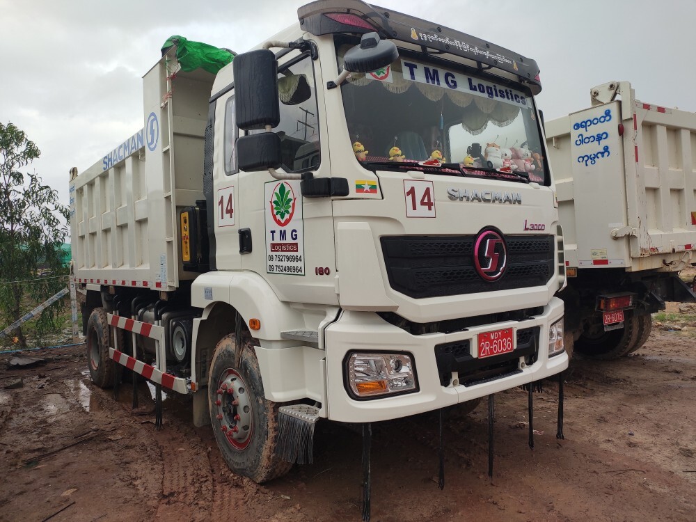 Camion-benne SHACMAN L3000 4×2