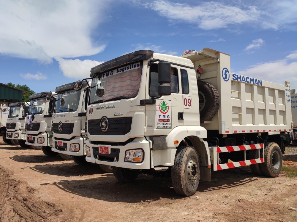 Camion-benne SHACMAN L3000 4×2