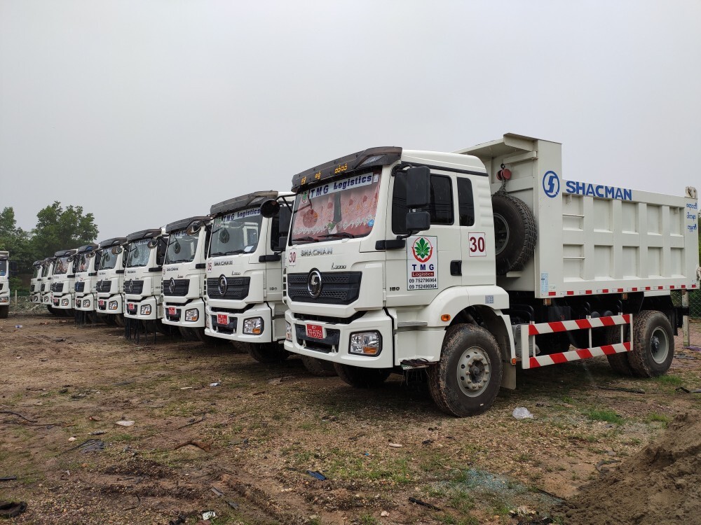 Camion-benne SHACMAN L3000 4×2