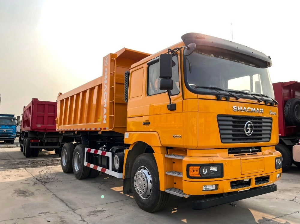 Camion-benne SHACMAN F2000 6×4 : Le symbole d'une capacité de transport puissante