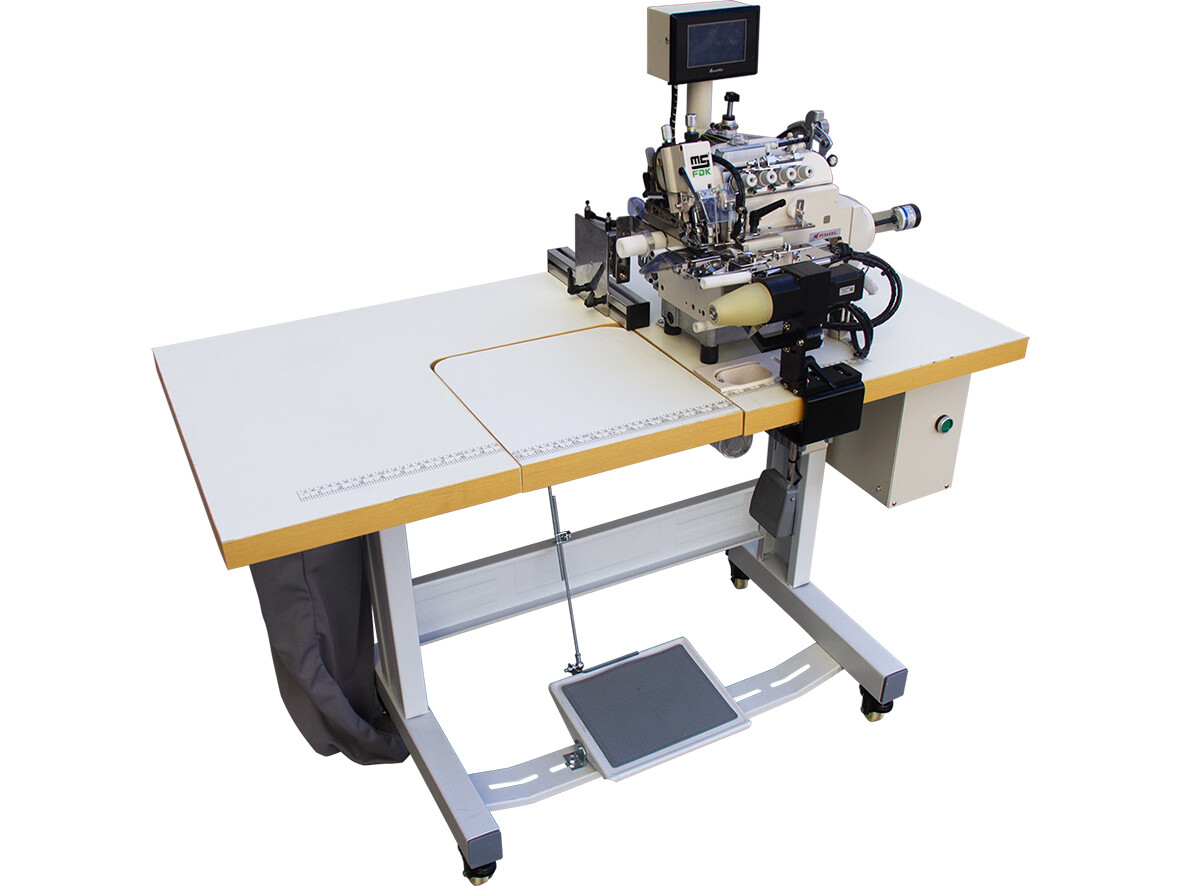MS-01FB ROUND NECK JOINING WITH SEAMING JOINTS POSITIONING AND BINDING