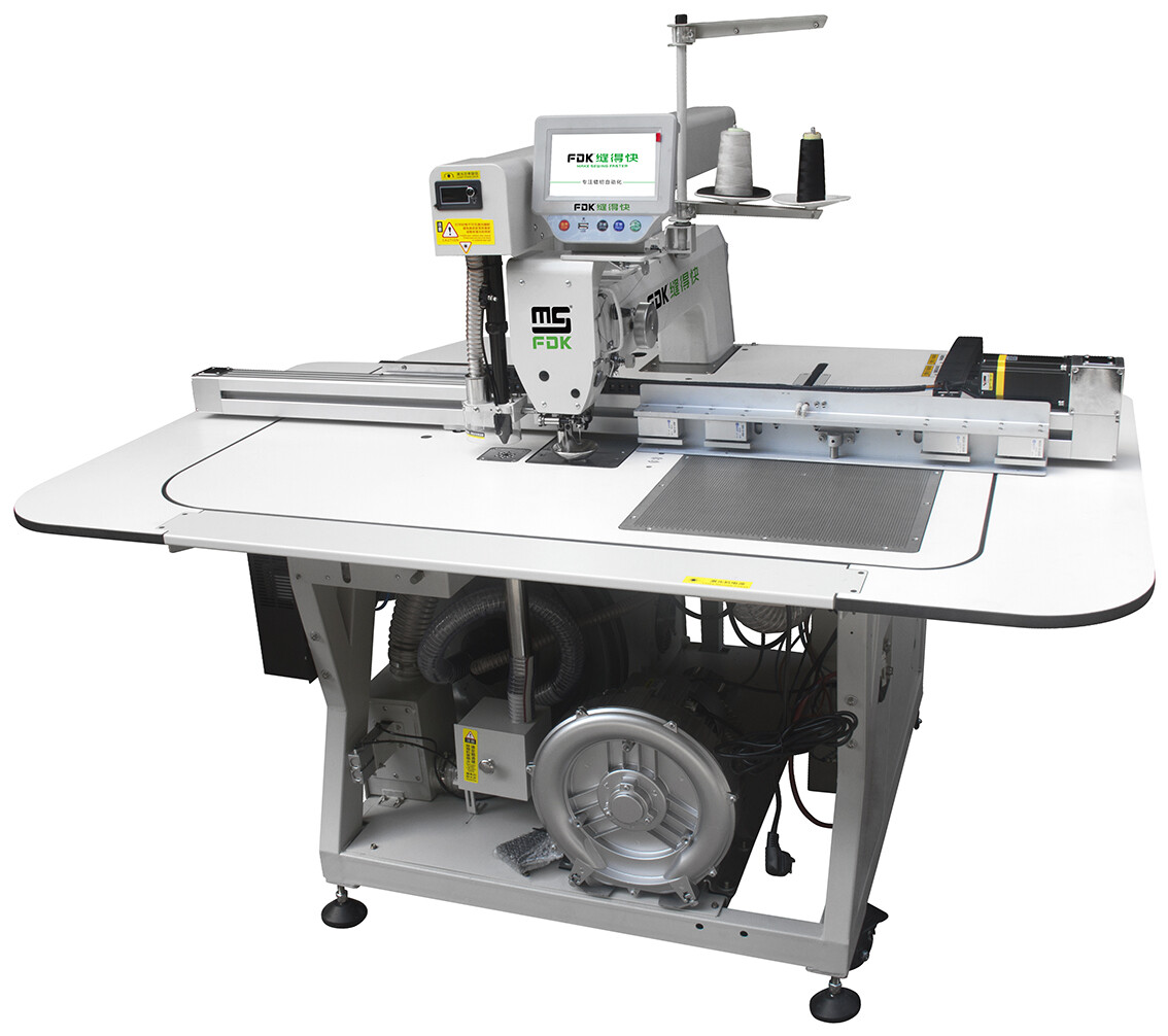 MS-12M.LST INTELLIGENT INLINE COMPACT SEWING LASER TEMPLATE MACHINE (TOP) 