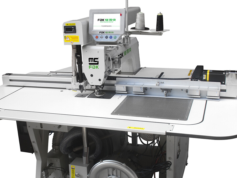 MS-12M.LST INTELLIGENT INLINE COMPACT SEWING LASER TEMPLATE MACHINE (TOP) 