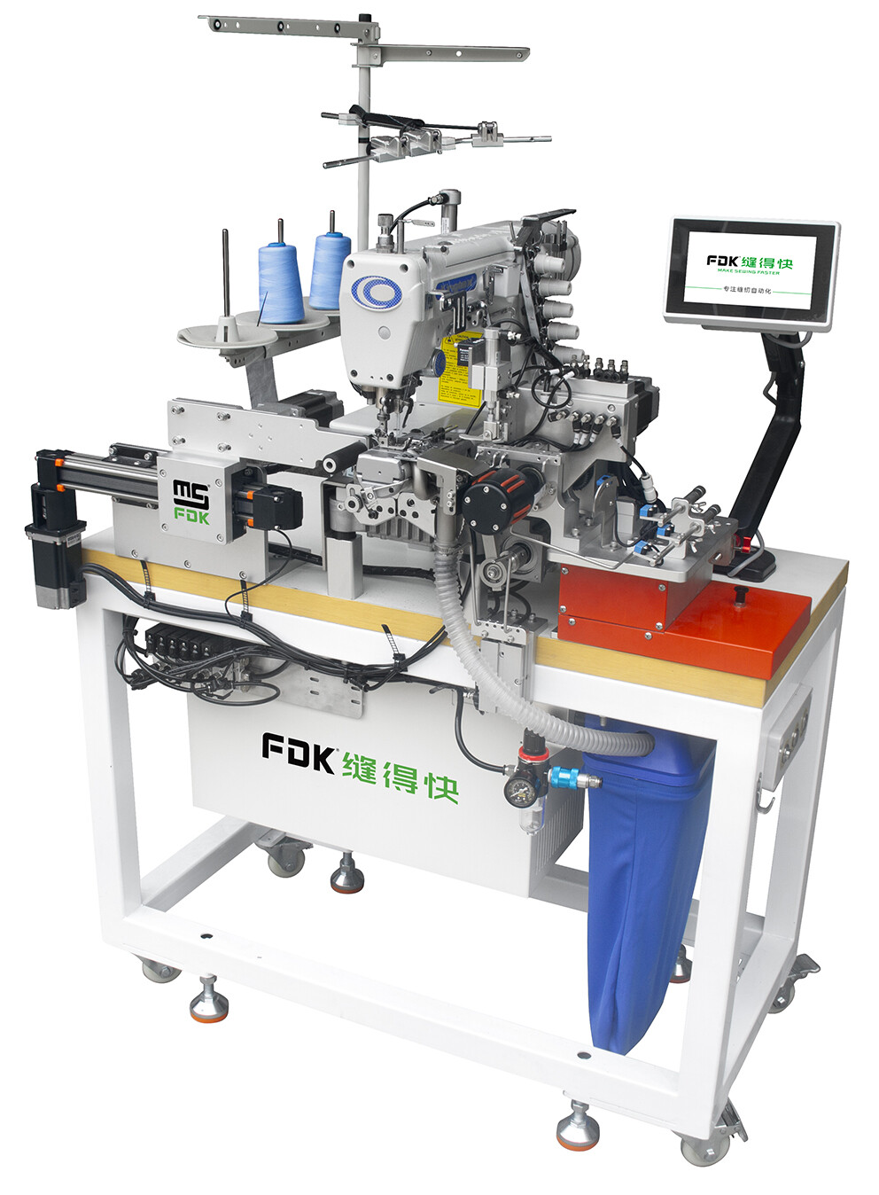 MS-26 AUTOMATIC SLEEVE/TROUSER LEGS HEMMING MACHINE