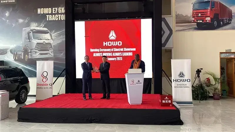 Grand Opening of SINOTRUK 4S Center in Uganda