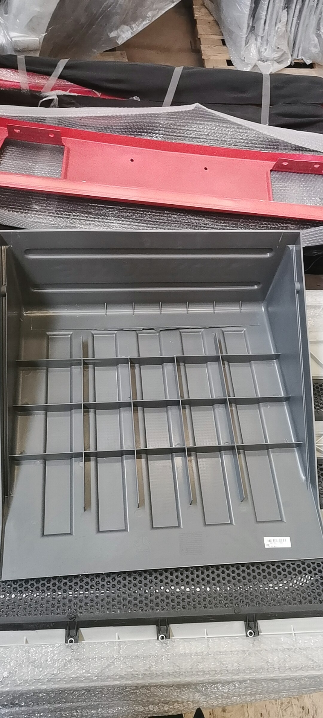 Couvercle de la batterie en plastique