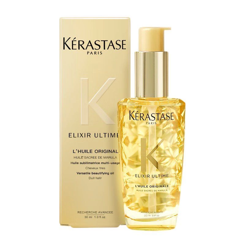 Kerastase hair care essential oil double pure essential oil