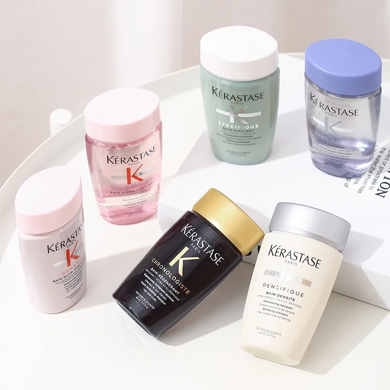 Cashi shampoo yuanqi ginger, platinum and black diamond dual-function sample 80ml travel suit