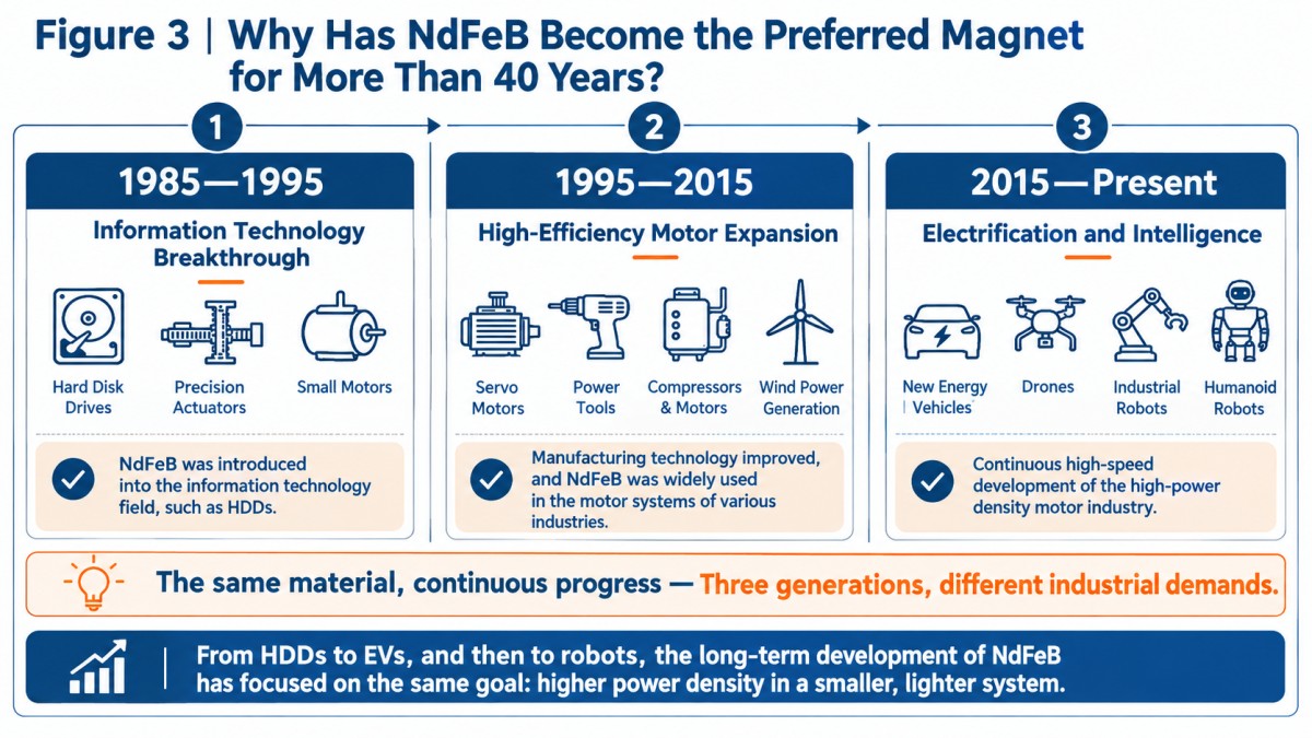 Permanent Magnet Materials: How to Choose the Right Magnet for Industrial Applications