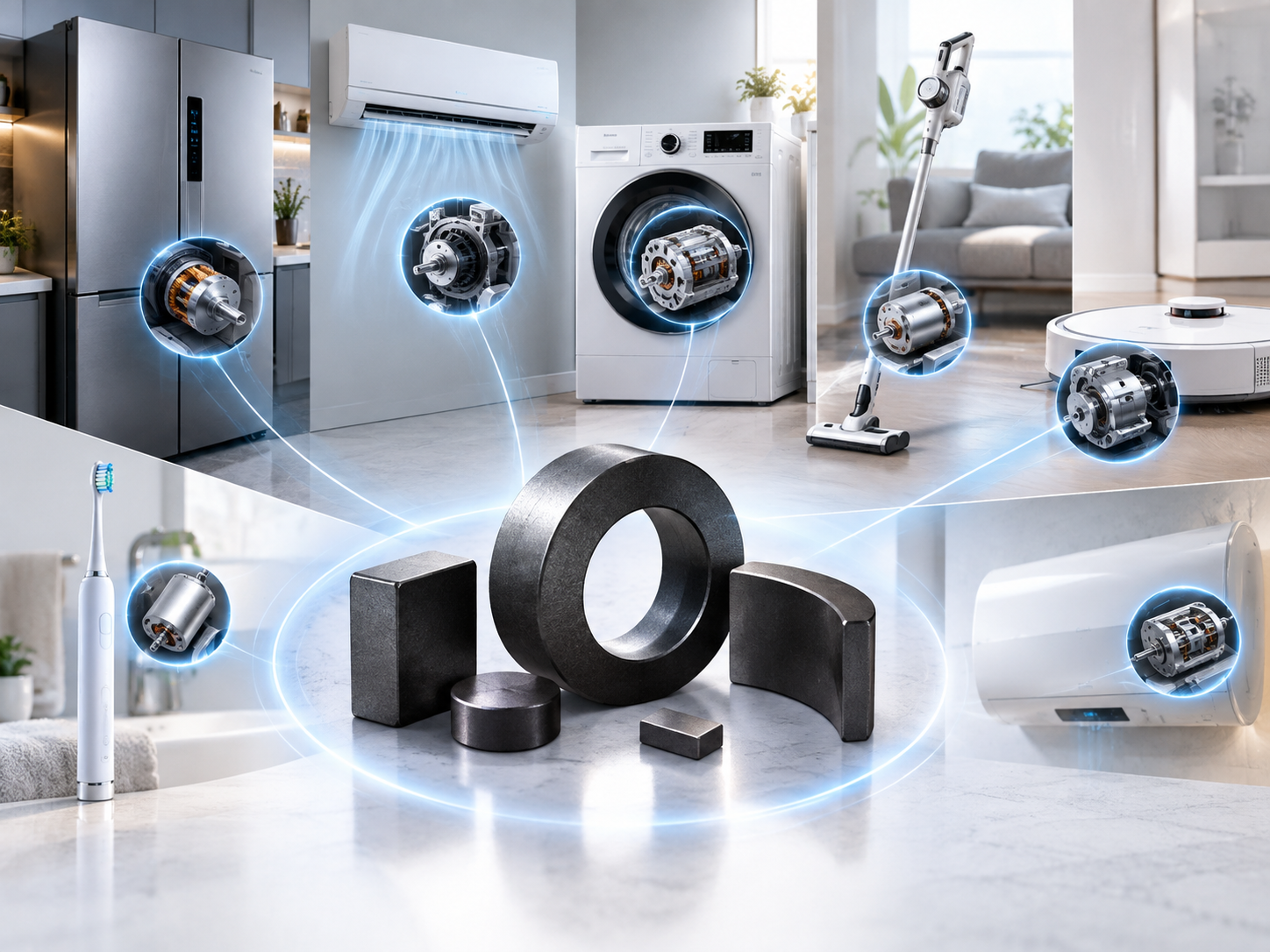 The Secret Behind Smarter Home Appliances: The Power of Permanent Magnets