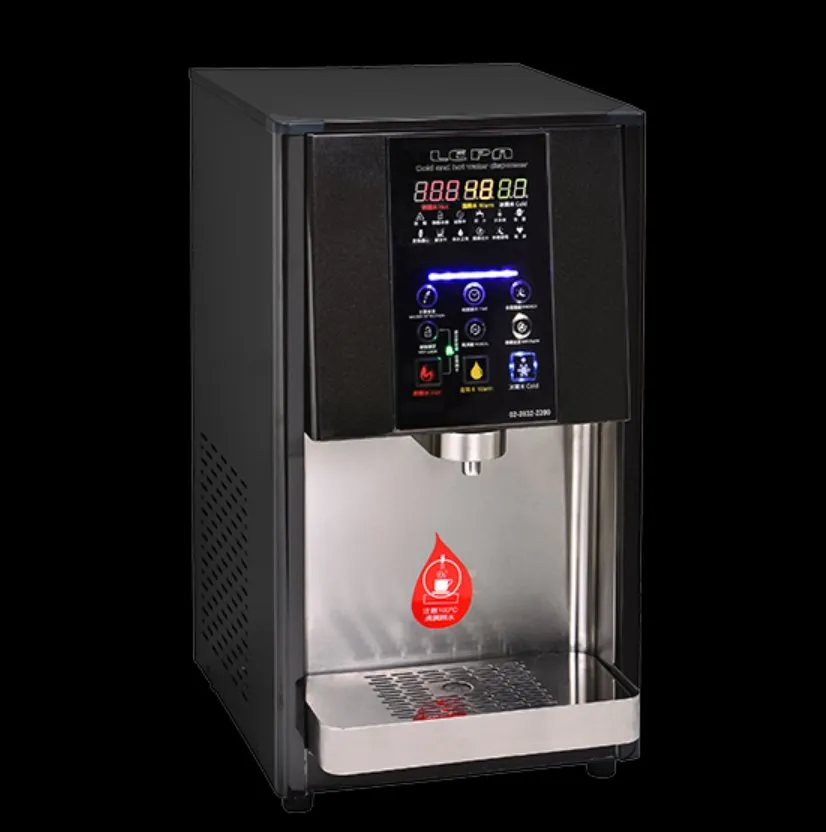  Panel de pantalla táctil para dispensador de agua con cristal templado