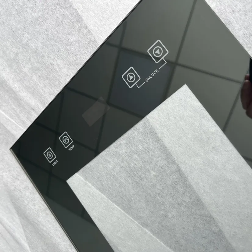  Panel de pantalla táctil para dispensador de agua con cristal templado