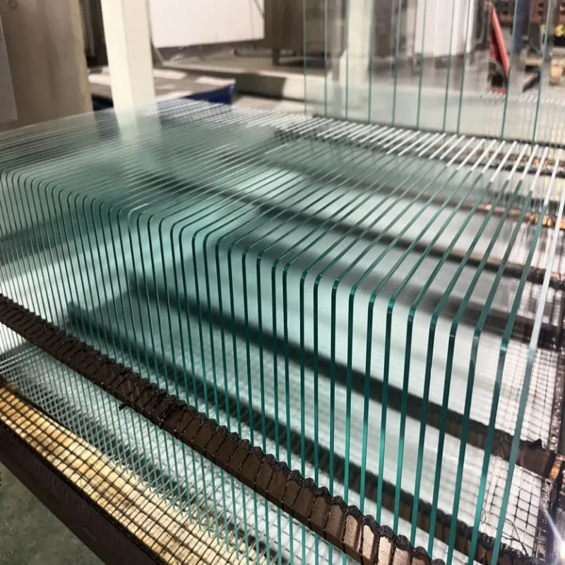  Control industrial Cubierta de vidrio del proceso de templado químico