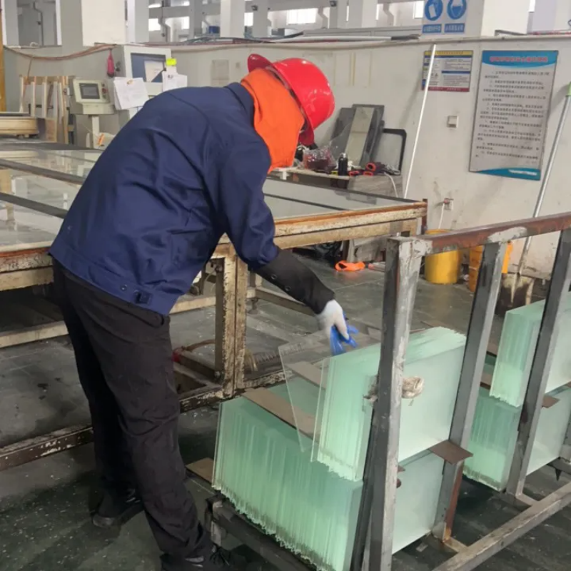 Vidrio templado AR para panel de vidrio de cubierta industrial con revestimiento Af/AG/Suministro de fábrica