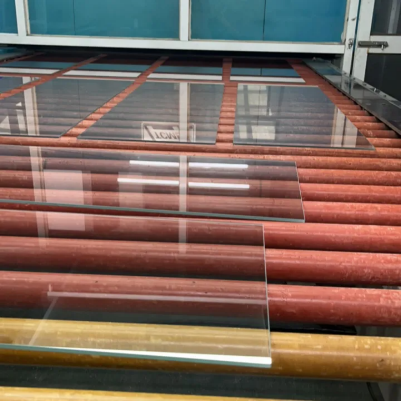 Serigrafía Impreso Vidrio Refrigerador Puerta Cubierta De Vidrio