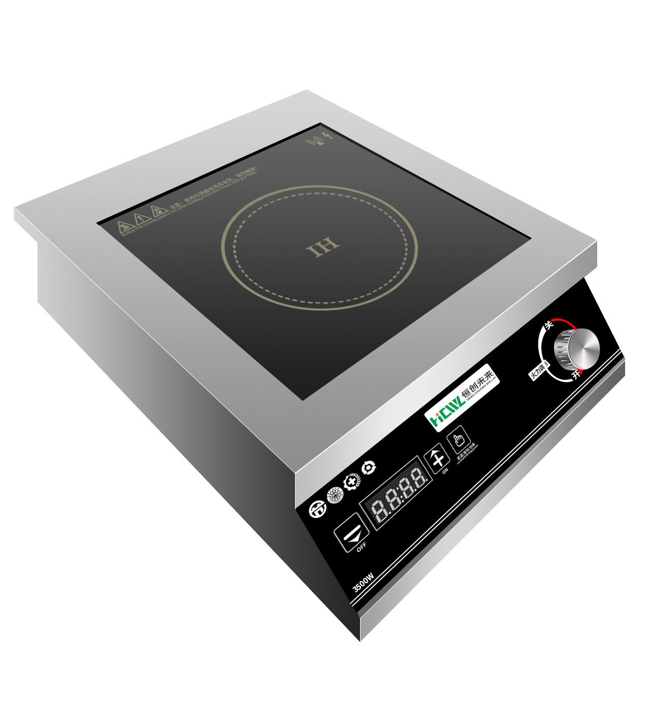 Commercial high-power induction cooker 3500W recommended energy-saving level stove for commercial kitchens and restaurants