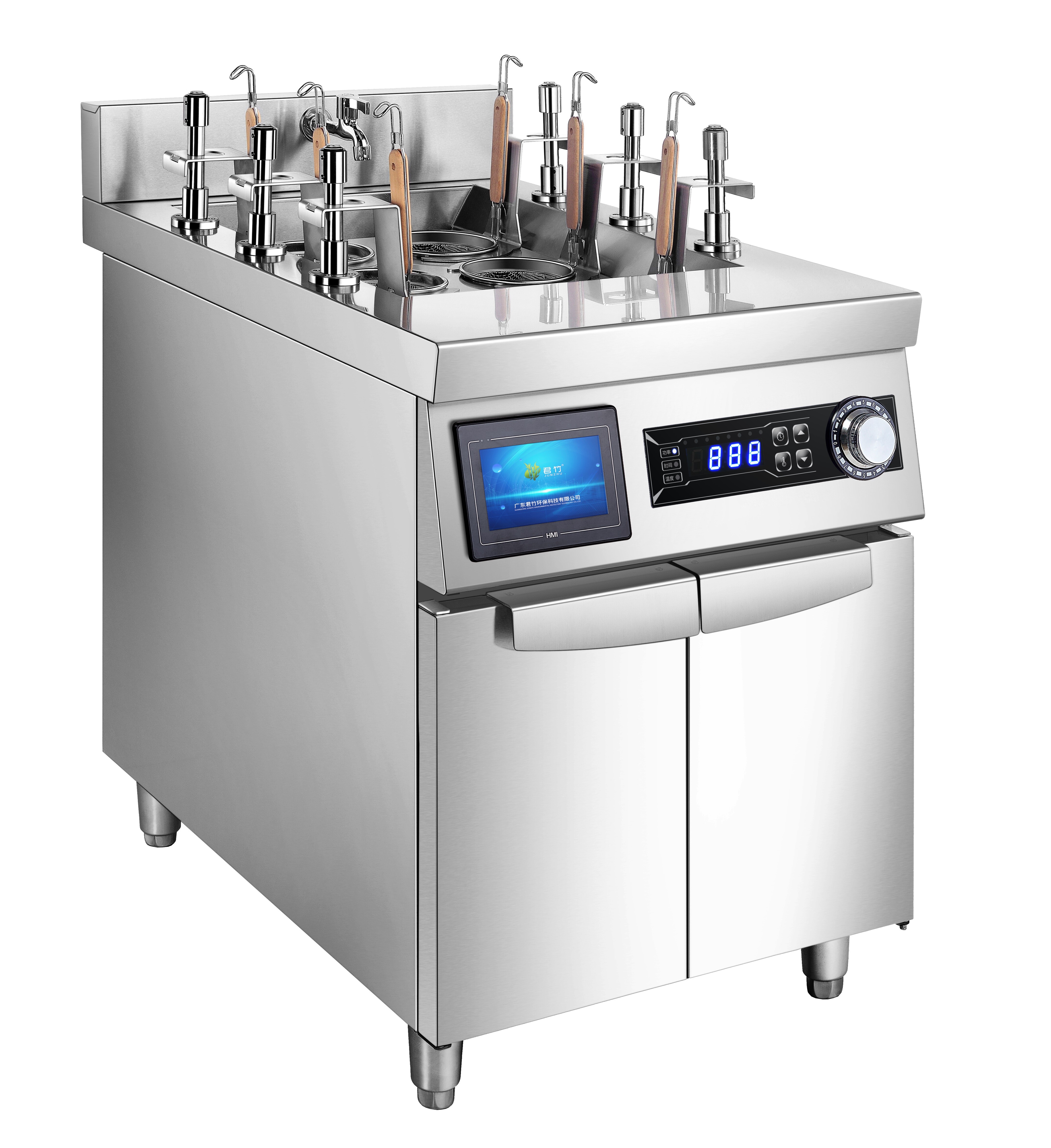 Kitchen Hotel Gas Stove Factory Direct Fully Automatic Lift Noodle Cooker with One Button Power Off Multi Functional Noodle Cooker