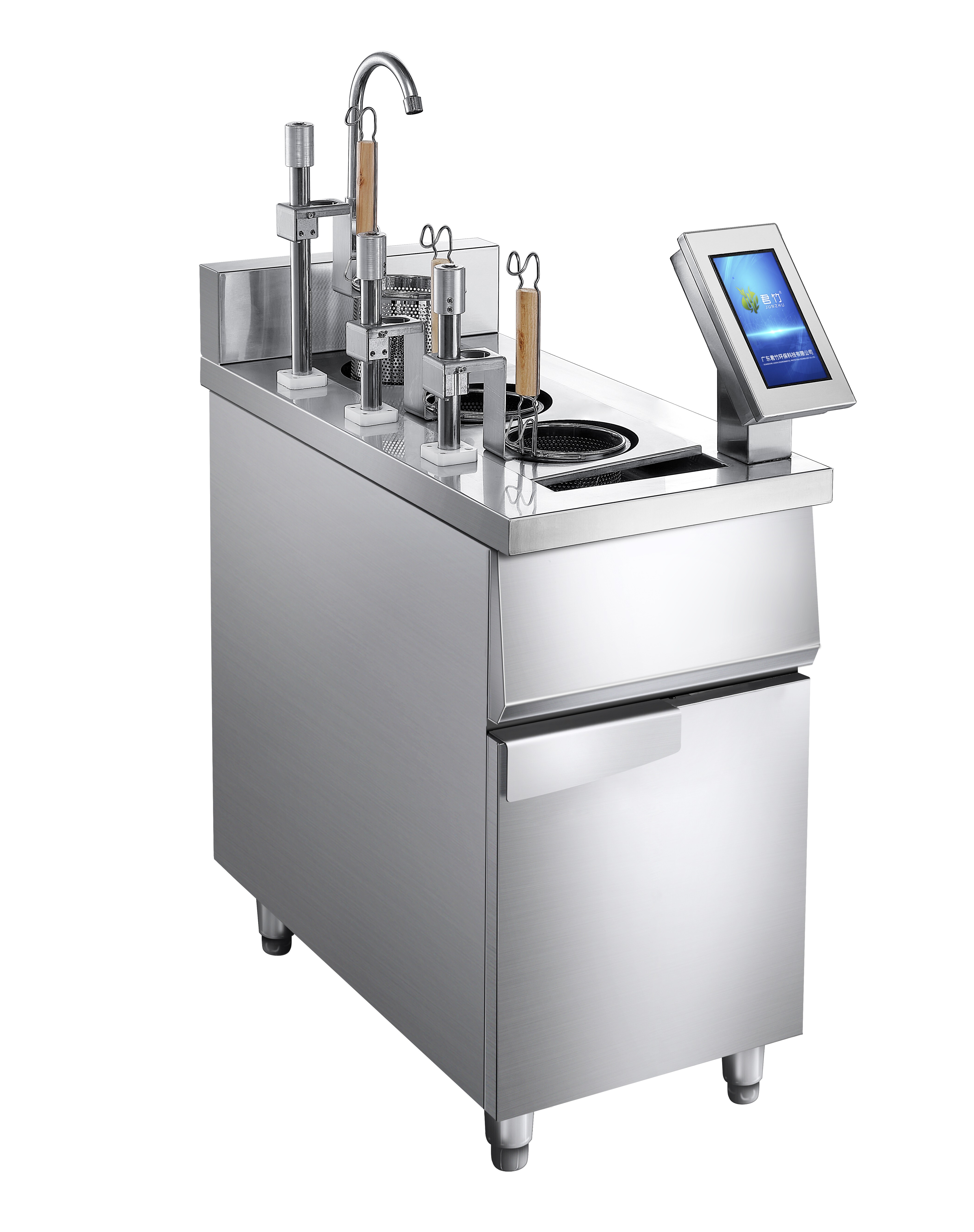 Kitchen Hotel Gas Stove Factory Direct Fully Automatic Lift Noodle Cooker with One Button Power Off Multi Functional Noodle Cooker