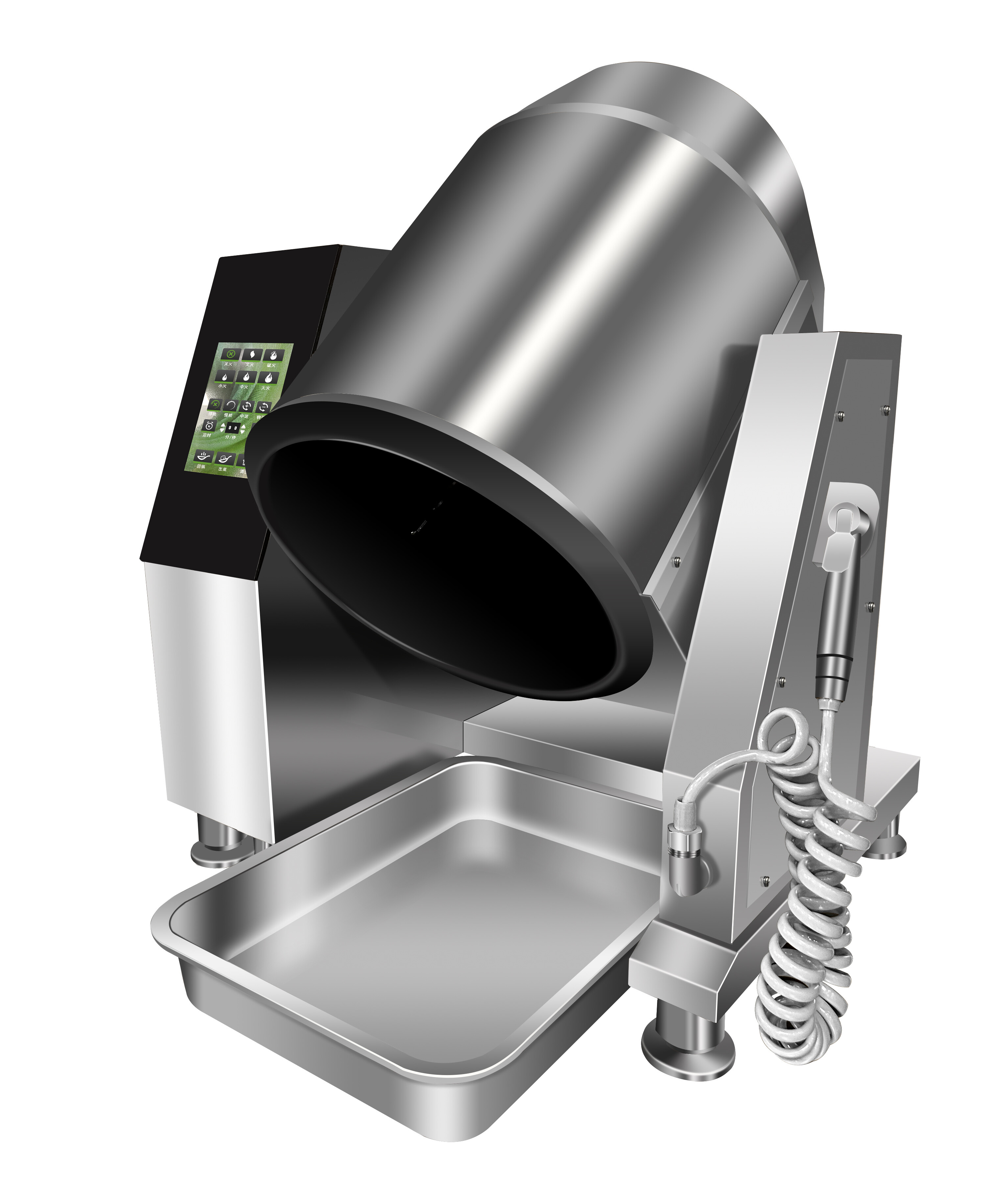 Intelligent vegetable stir fry machine, commercial fully automatic vegetable stir fry machine, complete set of kitchen equipment, vegetable stir fry machine, restaurant stove, stove equipment