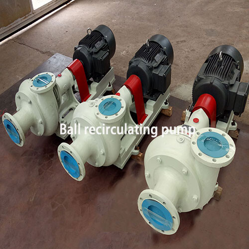 Ball recirculating pump