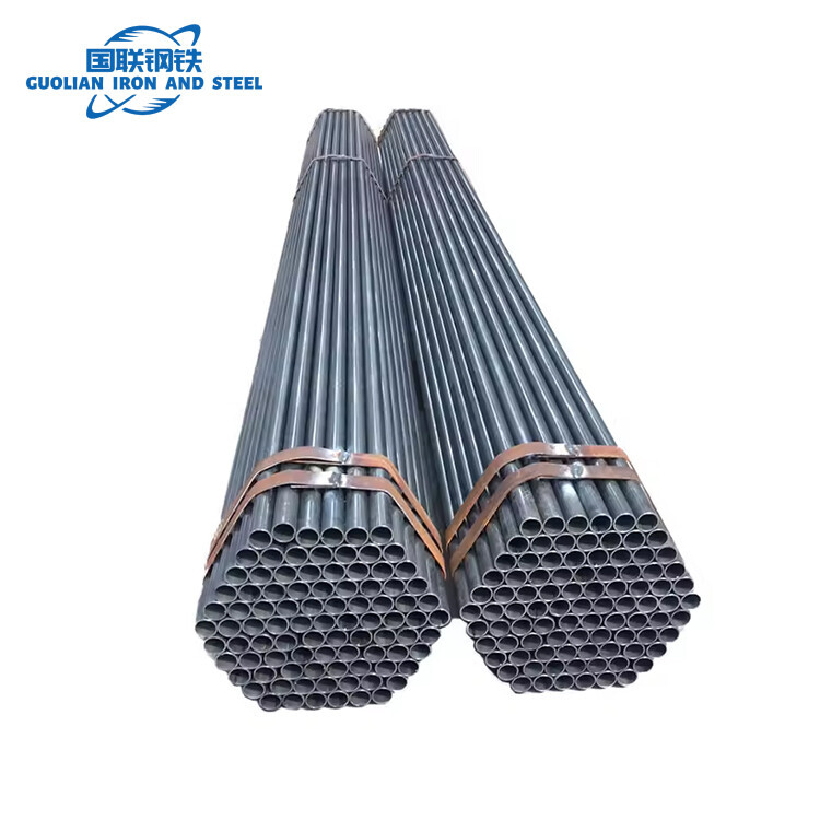 ASTM A53 GR.B Carbon Steel Pipe SCH40 SCH80 ERW Welded Steel Pipes with Bevel Ends