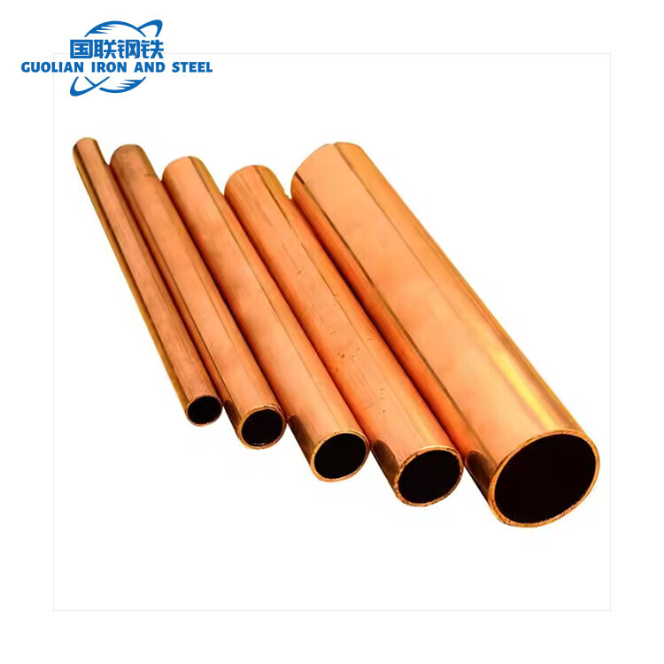 Bulk copper Pipes tubes in C12200 C10100 C11000 Size