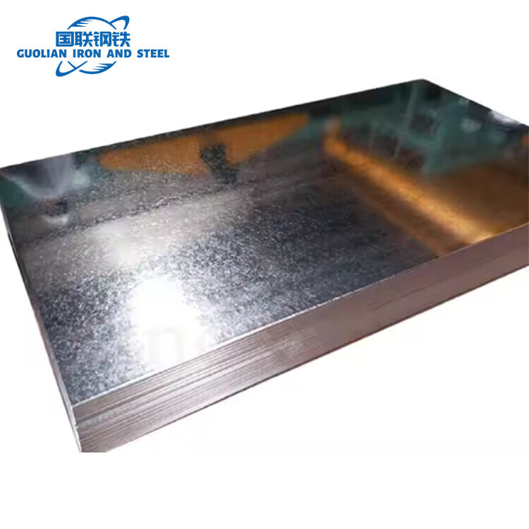Chinese Supplier Dx51d Z275 Galvanized Steel Sheet/Plate Zinc lron Roofing Sheet Dx53D Z150 24 Gauge 4X8 MetalRoof Sheet