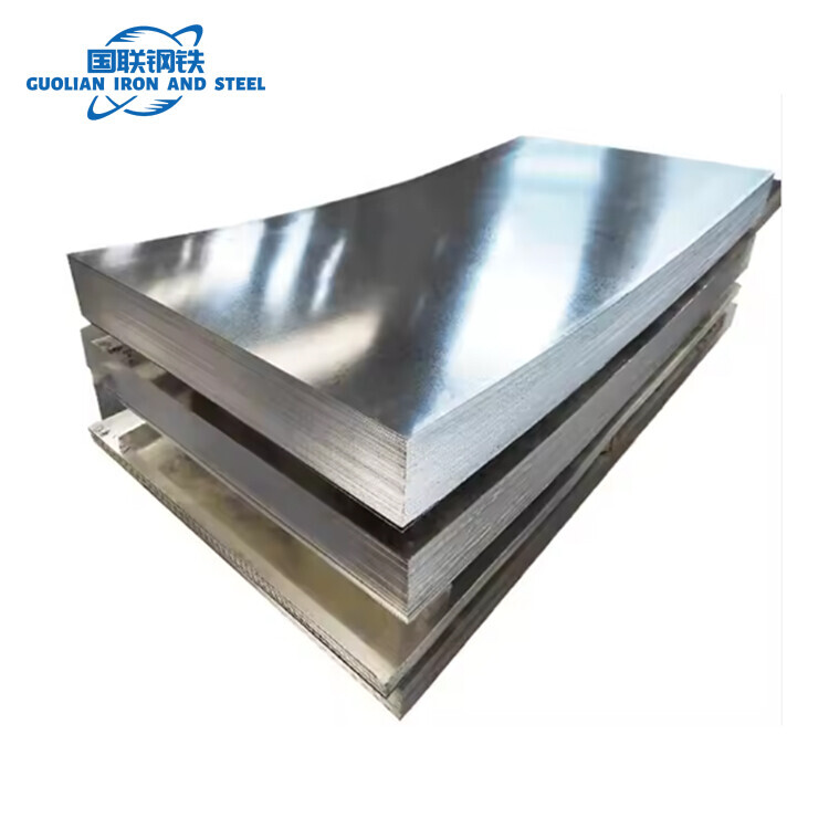 Chinese Supplier Dx51d Z275 Galvanized Steel Sheet/Plate Zinc lron Roofing Sheet Dx53D Z150 24 Gauge 4X8 MetalRoof Sheet