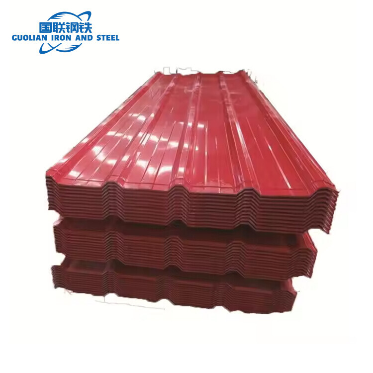 Prime PPGl PPGL Corrugated Steel Roof Panels Pre-Painted Color Coated Galvanized Steel withPunching Processing Service