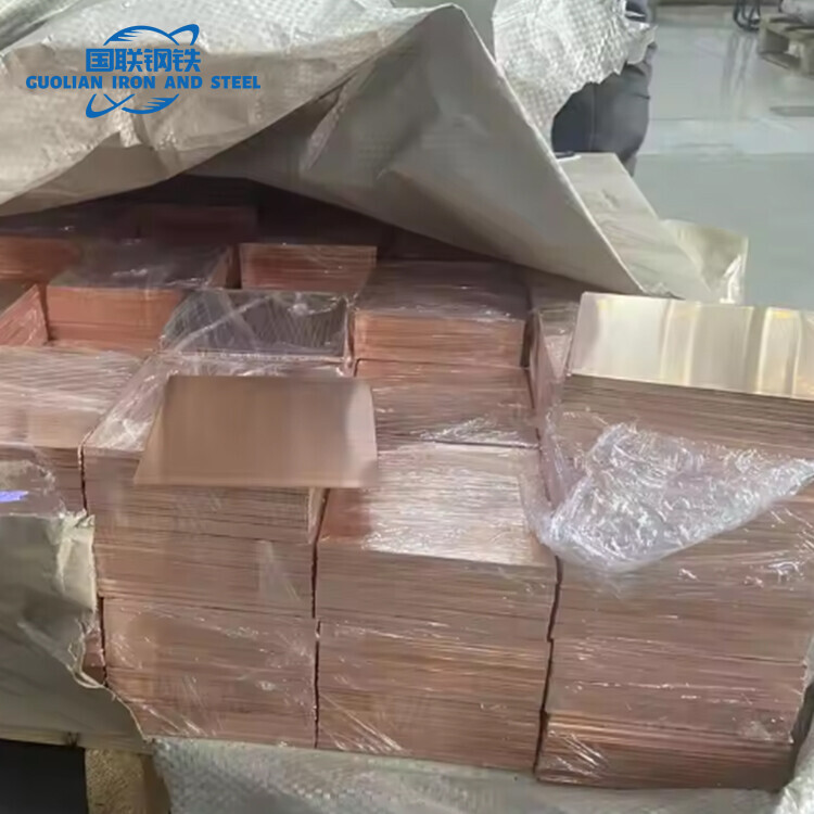 China Hot Sale 4X8 Red Sheets Customized 99.9% Pure Bronze / Brass T2 Copper Cathode ThickSheet Plate