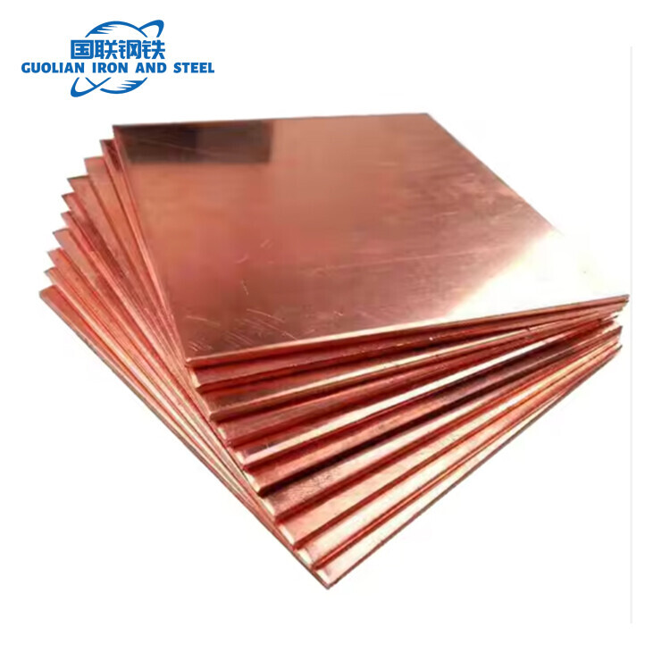 China Hot Sale 4X8 Red Sheets Customized 99.9% Pure Bronze / Brass T2 Copper Cathode ThickSheet Plate