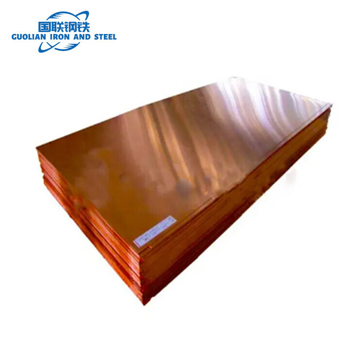 0.3mm-5 Mm Thickness Customized 0.imm 99.9% Pure CuZn 5 Copper Sheet Price 1kg Brass Sheet / Plate