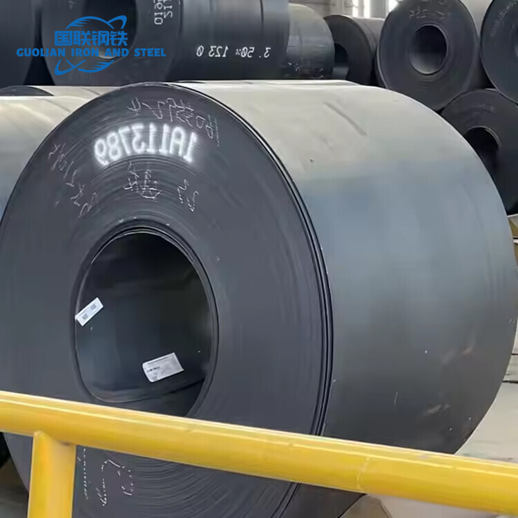 Factory Direct  ST37 Steel Coil HR Coil A36 SS400 Q235B Hot Rolled Black Carbon steel Coil