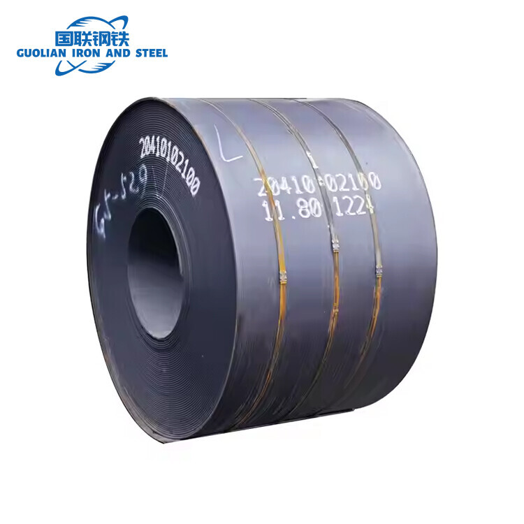 Factory Direct  ST37 Steel Coil HR Coil A36 SS400 Q235B Hot Rolled Black Carbon steel Coil