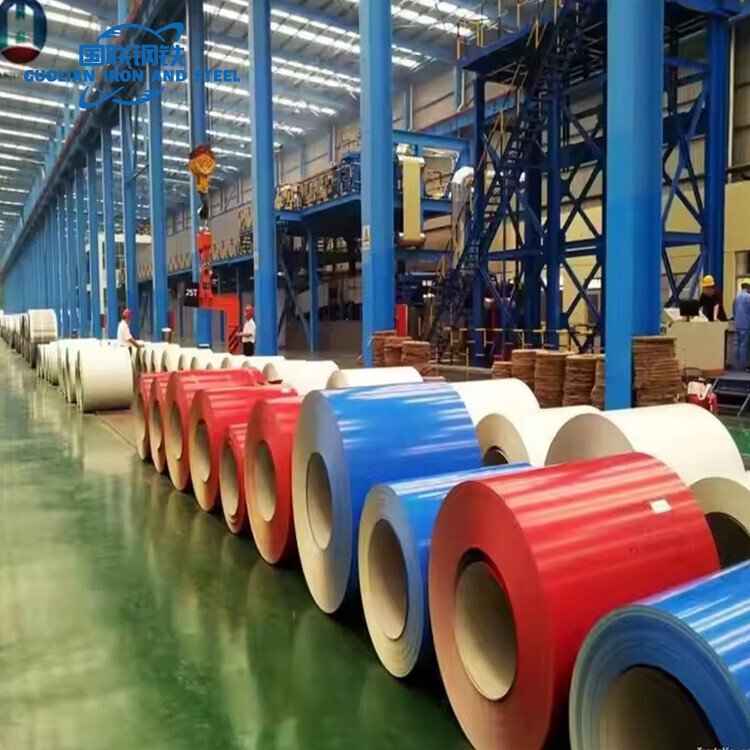 Oem Odm Prepainted Gi Steel Coil Low Price Ppgi Color Coated Steel Coils 0.6mm High Quality Ppg Coil