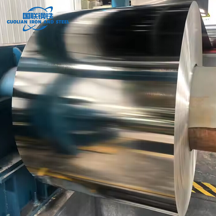 Food Grade Tinplate T3 T4 T5 Hardness for Welding Can Production SPcc Tinplate Material FoodCans Electrolytic Tinplate Coils