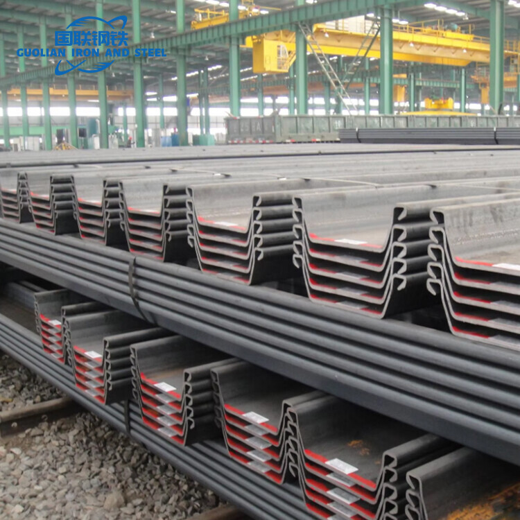 Direct Deal Hot Rolled steel sheet pile For Architecture