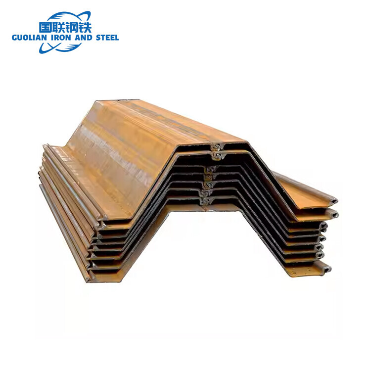 Direct Deal Hot Rolled steel sheet pile For Architecture